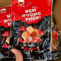 Sỉ ( Bịch x 30g ) NEM NƯỚNG PHÊN, ĂN VẶT DƯA HẤU ĐỎ , ăn vặt cổng trường Food 3