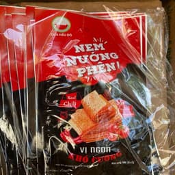 Sỉ ( Bịch x 30g ) NEM NƯỚNG PHÊN, ĂN VẶT DƯA HẤU ĐỎ , ăn vặt cổng trường Food 2