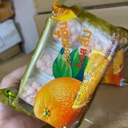 Vỉ 24 hộp kẹo C cam ngậm tuổi thơ, kẹo C cam tuổi thơ cổng trường viên ngậm Snack Thức Ăn Ăn Vặt Food Candy Chua 5