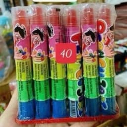 Sỉ hộp 30 thỏi kẹo mút ngón tay son môi, kẹo son môi, kẹo mút son ngón tay, kẹo mút 5 ngón 3