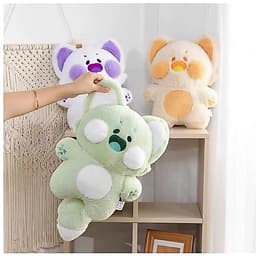 Gấu bông mèo dudu má phính đáng yêu 40cm, đồ chơi hình mèo nhồi bông mềm mại 3