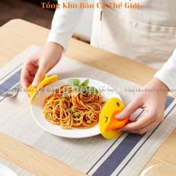 SET2 lót tay silicone Chống Bỏng Chịu Nhiệt Hình Vịt Vàng Hoạt Hình Cho Nhà Bếp, tiện dụng 8