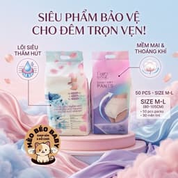 enjoy cool combo 50-100 băng vệ sinh dạng quần bịch 50 miếng 9