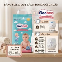 Combo 2 Bịch 100 Miếng Tã Quần Size XXL (15-20kg) 6