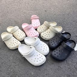 sục clas ( KHÔNG CHỮ ) đế cao 3cm nhiều lỗ thoáng khí êm mềm nhẹ phù hợp đi trong nhà ngoài trời 5