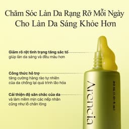 Tinh Chất  Dưỡng Sáng Da, Mờ Thâm Arencia Vitamin C Booster Shot 30ml 5
