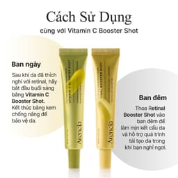 Tinh Chất  Dưỡng Sáng Da, Mờ Thâm Arencia Vitamin C Booster Shot 30ml 3