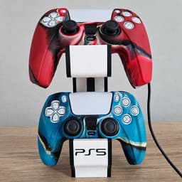 Giá Đỡ Tay Cầm PS5 Dạng Đứng, Kệ Để Tay Cầm PS5 Để Bàn Gọn Góc Gaming – In 3D 1