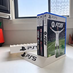 Kệ Đựng Đĩa Game PS5, Giá Đỡ Đĩa Game PS5 Để Bàn Gọn Gàng – In 3D 1