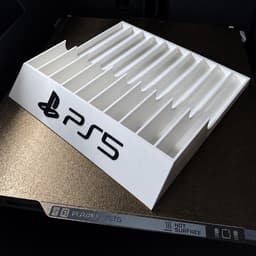 Kệ Đựng Đĩa Game PS5, Giá Đỡ Đĩa Game PS5 Để Bàn Gọn Gàng – In 3D 2
