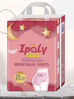 (GÓI 25 MIẾNG) Băng Vệ Sinh Dạng Quần Ipaly Gold Thấm Hút Tuyệt Đối, An Toàn Tiện Dụng Co Dãn Thỏa Mái - IPLALY25 7