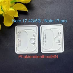 Kính cường lực CAMERA Xiaomi Redmi Note 17 4G/5G ,Note 17 Pro 5G trong suốt bảo vệ camera 4