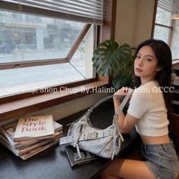 Túi Kẹp Nách Đeo Chéo Nội Địa Đai Khuy Chéo RMBL 6