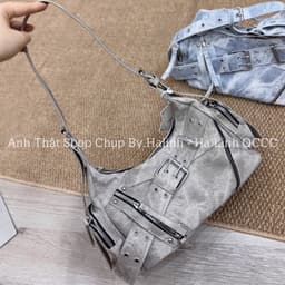 Túi Kẹp Nách Đeo Chéo Nội Địa Đai Khuy Chéo RMBL 2
