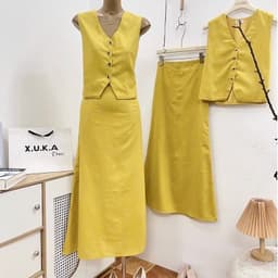 Set gile vàng sát nách sang chảnh 8