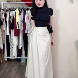SET ÁO THUN và CHÂN VÁY KEM LỆCH TÀ 5