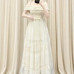 Xukadress_Váy ren lưới xoè cao cấp, váy ren lưới xoè dự tiệc 3