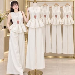 Xukadress - set kem pelum đơn giản, dễ mặc, sang chảnh 1
