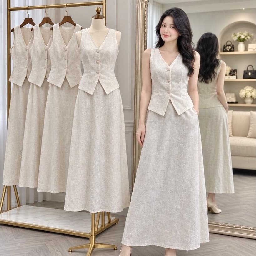 SET GILE KEM THANH LỊCH DỊU DÀNG XUKADRESS