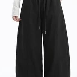 Quần nỉ dáng ống rộng trendy 6