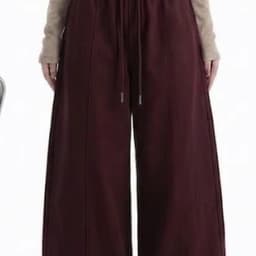 Quần nỉ dáng ống rộng trendy 5