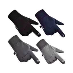 Găng tay lái xe SPORT chất liệu vải nỉ co giãn lót nỉ giữ ấm Freesize 3