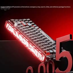 (New-BH 6th) Bàn phím cơ không dây rapid trigger Hero68he air 3 mode | led RGB 4