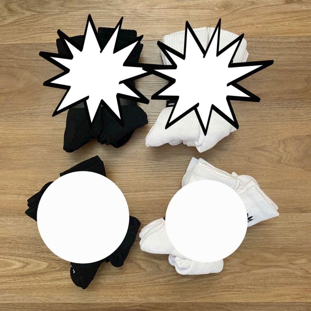 Tất thể thao cotton nam nữ có lớp đệm đi êm khử mùi (mua là dc tặng)