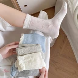 🎀 SET 6 ĐÔI TẤT NỮ NƠ XINH – NHẸ NHÀNG, DỄ THƯƠNG 🎀 7