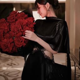 (Dmina)  Đầm Body lụa phối ren viền cutout khoét eo ren tà chéo sang chảnh quyến rũ 2