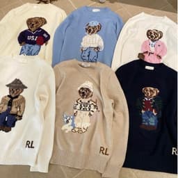 EMPINKSTUDIO / ( SẴN HÀNG) ÁO SWT BEAR RL HÀNG QCCC 8