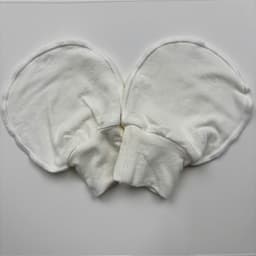 Set mũ, bao chân, bao tay sơ sinh Gee vải gỗ sồi cao cấp, phụ kiện sơ sinh mềm mịn, an toàn cho da 8