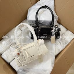 BST NEW - Túi Kẹp Nách Quai Dài Charm Sao Đính Nơ 2