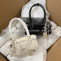 BST NEW - Túi Kẹp Nách Quai Dài Charm Sao Đính Nơ 9