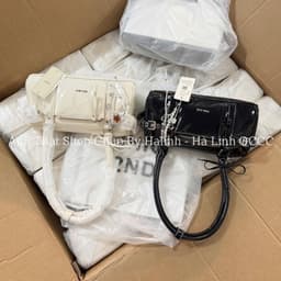 BST NEW - Túi Kẹp Nách Quai Dài Charm Sao Đính Nơ 5