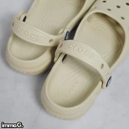 Dép Ballet CROCS Nữ CHÍNH HÃNG - Giày Búp Bê Nhựa Mềm Đi Mưa Đế Chống Trượt | IMMA.G 7