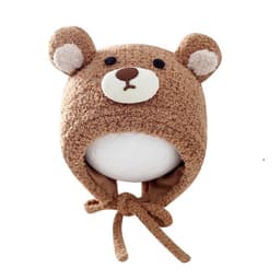 Mũ Len Trẻ Em Hình Gấu Cute Thu Đông Che Tai Giữ Ấm Cho Bé Trai Bé Gái Mềm Mại Thoải Mái - Kho Sỉ Gia Dụng Alulu 9