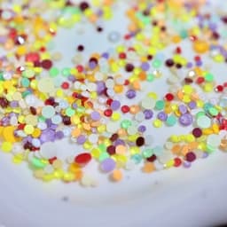 Đá Nail Tròn MI Mix Màu Pastel Kẹo Ngọt – Đá Đính Móng Lấp Lánh Nhiều Size 100 Viên Đa Sắc 8