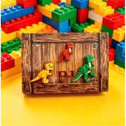 Bộ đồ chơi mô hình khủng long nhiều sắc màu Q9- Chất liệu nhựa đúc cho bé vui chơi 1