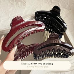 Kẹp Tóc Nữ Chữ B NHÀ CÚ Bóng Cao Cấp Sang Trọng Phong Cách Phụ Kiện Thời Trang Hàn Quốc 6189 2