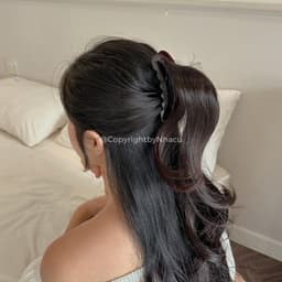 Kẹp Tóc Nữ Chữ B NHÀ CÚ Bóng Cao Cấp Sang Trọng Phong Cách Phụ Kiện Thời Trang Hàn Quốc 6189 4