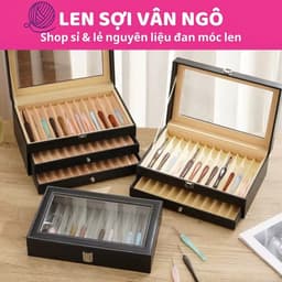 Hộp đựng kim móc nhiều tầng 1