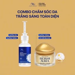 Kem Nám Linh Chi Hỗ Trợ Dưỡng Trắng, Mờ Nám Sạm Reishi Aura - Dành Cho Nam và Nữ (10g) 4