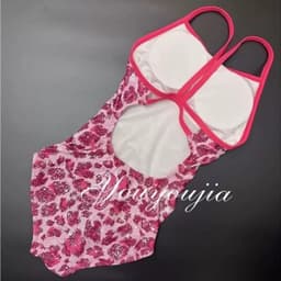 [Hoả Tốc Sẵn] Đồ Bơi,Bikini Nữ Một Mảnh liền Báo Nhũ Hồng Hai Dây QC 2
