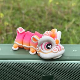 Móc khoá con Lân 8CM 3D nhiều màu siêu đẹp - Tặng kèm móc treo balo 8