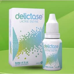 Men tiêu hóa Delictase Lactase Enzym 15ml, hỗ trợ ngừa tiêu chảy, nôn trớ, hấp thụ kém do bất dung nạp đường Lactose 3