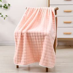 Khăn tắm siêu thấm hút 140x70cm, khăn tắm to cao cấp dạng sóng nước mềm mại, thấm hút nước tốt Bubble 6