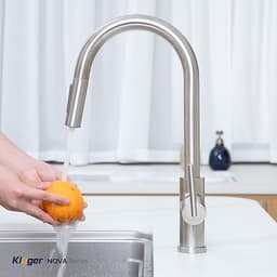 Vòi rửa bát Kluger KLF0030S NOVA Series | Vòi dây rút 2 đường nước Nóng - Lạnh | Hàng chính hãng 2