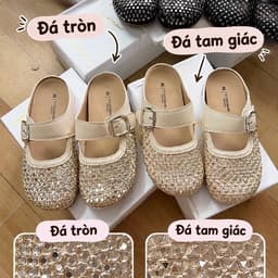 Sục đá bilng bling Y 1015 đế êm mềm 1