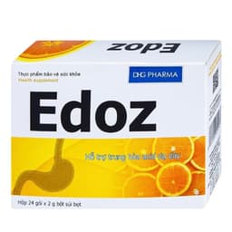 Bột Sủi Edoz Hộp 24 gói -  Hỗ Trợ Giảm Đầy Hơi Khó Tiêu, Trung Hoà Axit Dạ Dày, Rối Loạn Tiêu Hoá 8